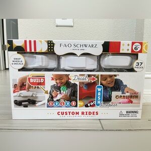 FAO Schwarz Custom Rides Car coloring play set